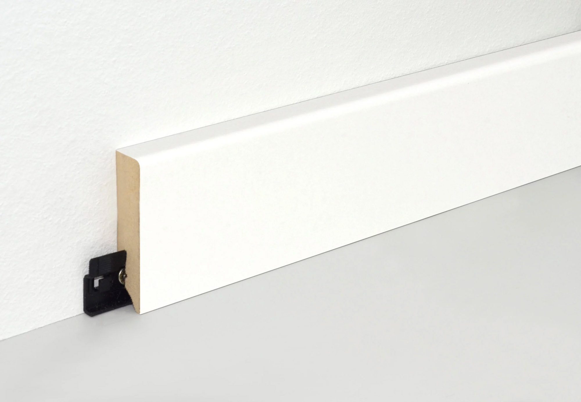 PVC zaključna letvica bela